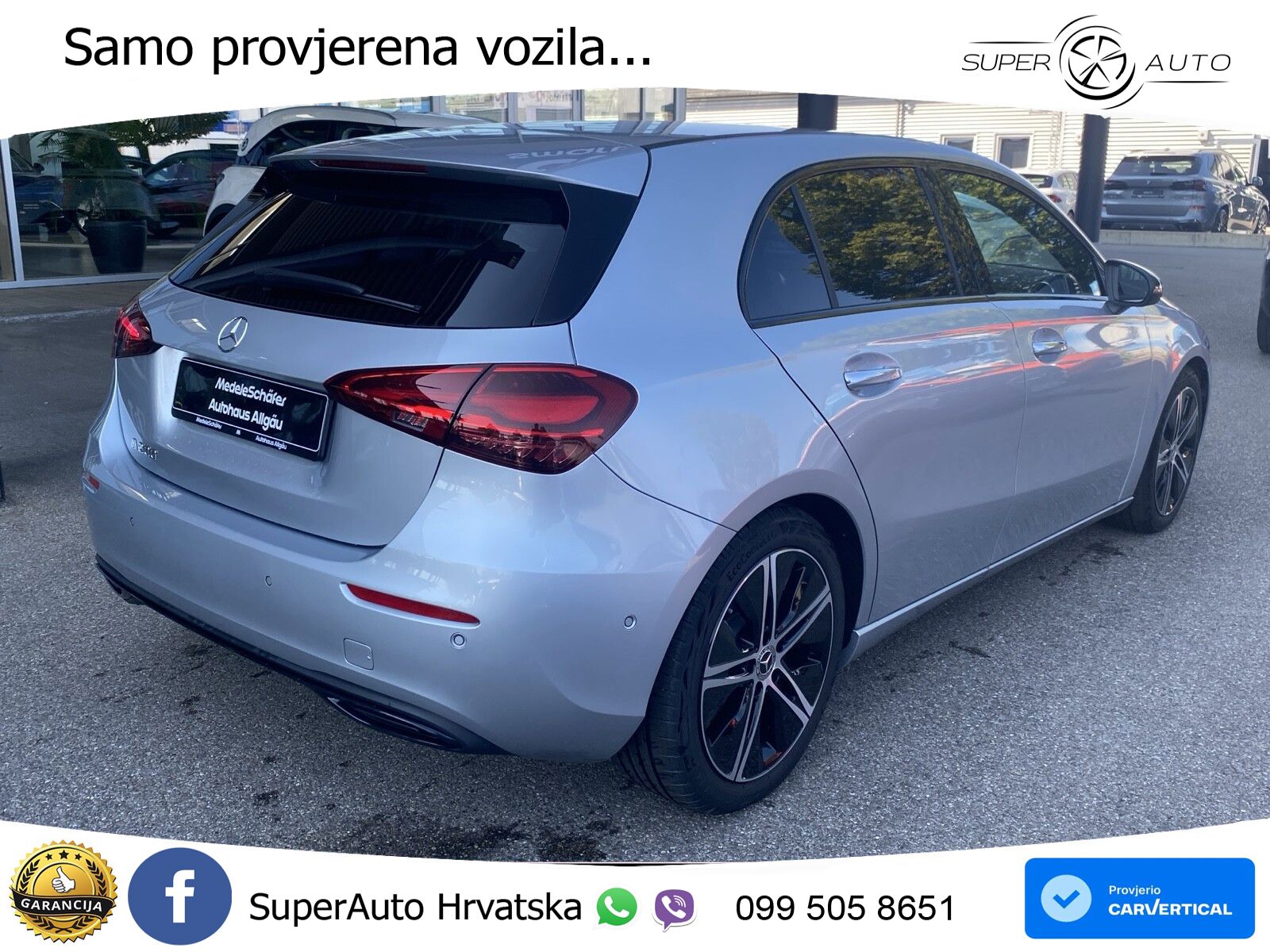 Mercedes-Benz A 200 7G-DCT LED+GR SJED+ACC