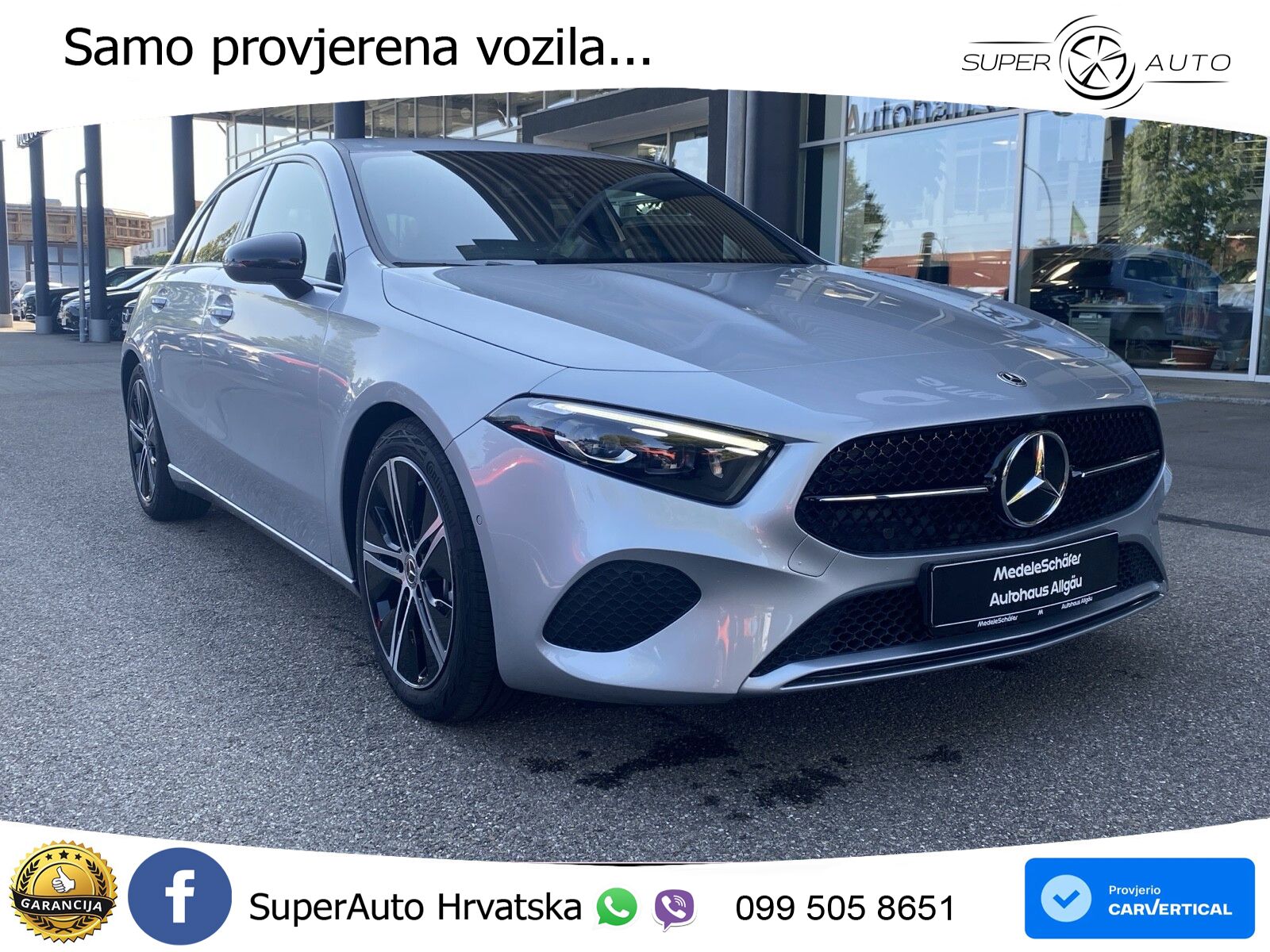 Mercedes-Benz A 200 7G-DCT LED+GR SJED+ACC