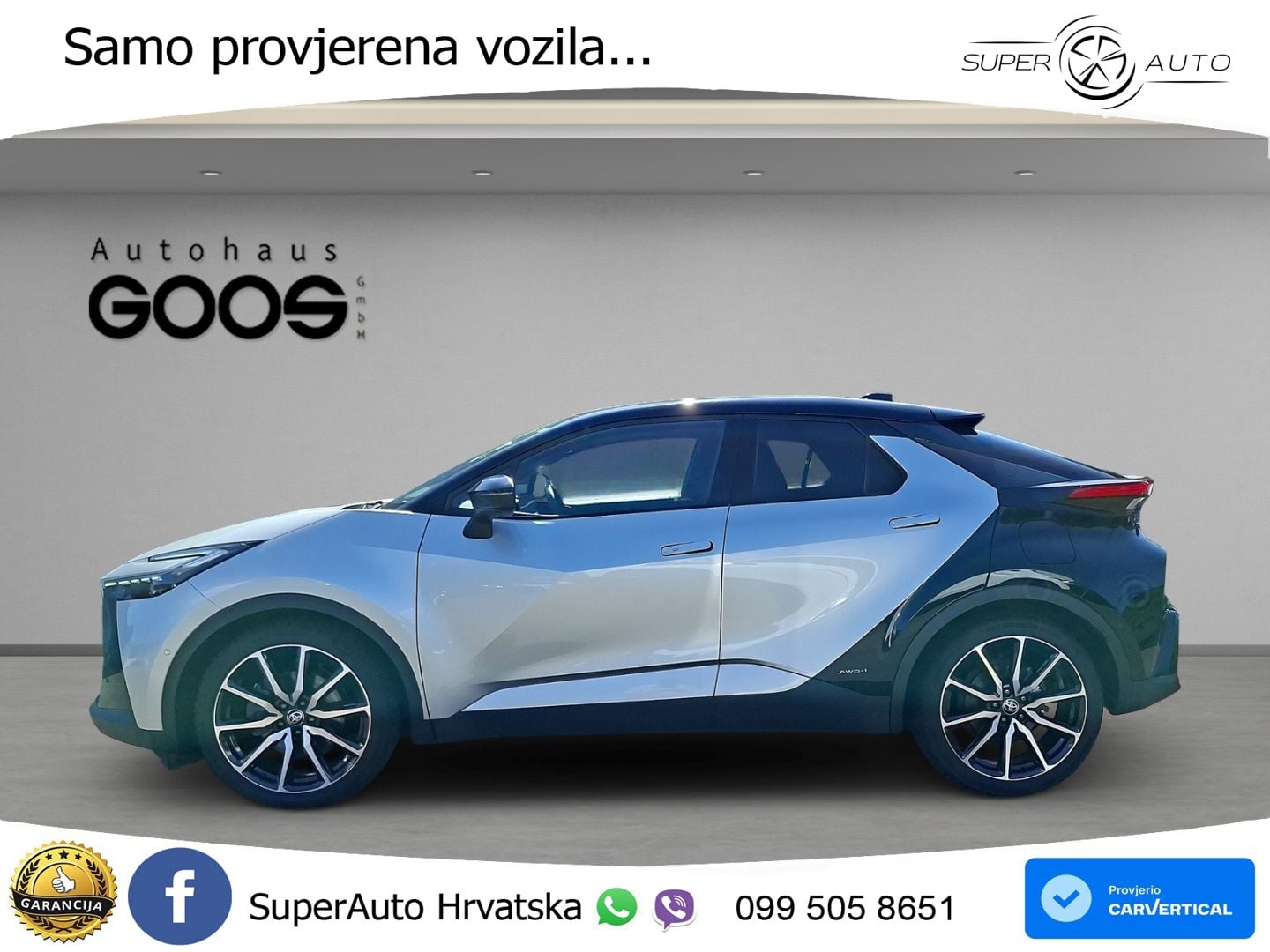 Toyota C-HR 2.0 (198 KS) Hybrid AWD e-CVT GR Sport LED+GR SJED+ACC