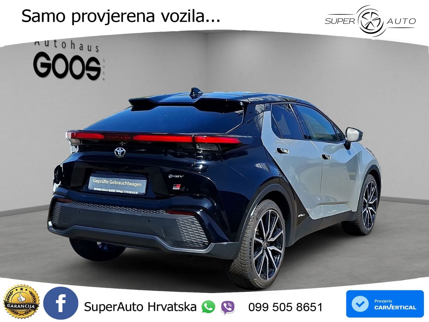 Toyota C-HR 2.0 (198 KS) Hybrid AWD e-CVT GR Sport LED+GR SJED+ACC