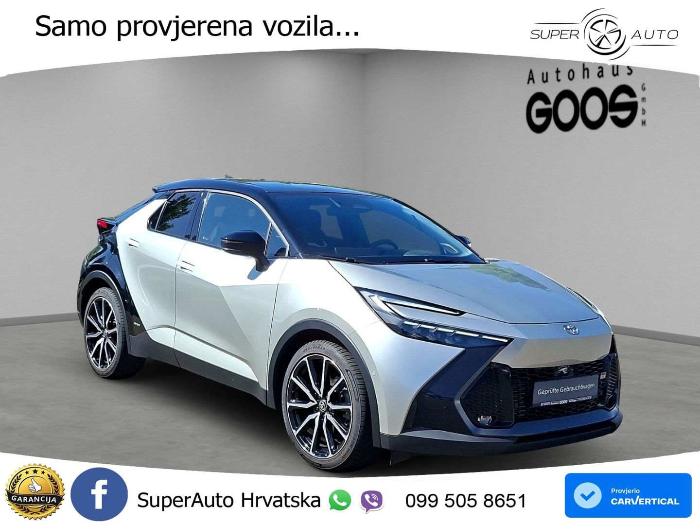 Toyota C-HR 2.0 (198 KS) Hybrid AWD e-CVT GR Sport LED+GR SJED+ACC