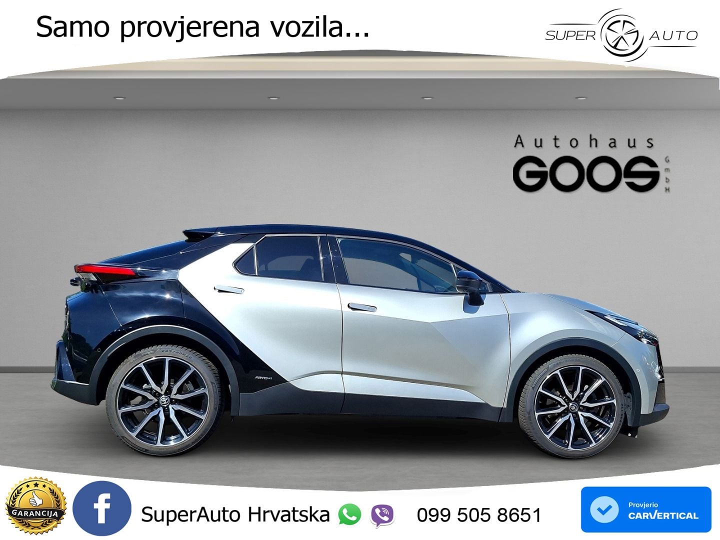 Toyota C-HR 2.0 (198 KS) Hybrid AWD e-CVT GR Sport LED+GR SJED+ACC