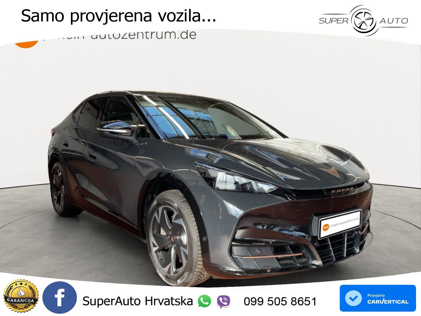 Cupra Tavascan 82 kWh (286 KS) LED+GR SJED+ACC