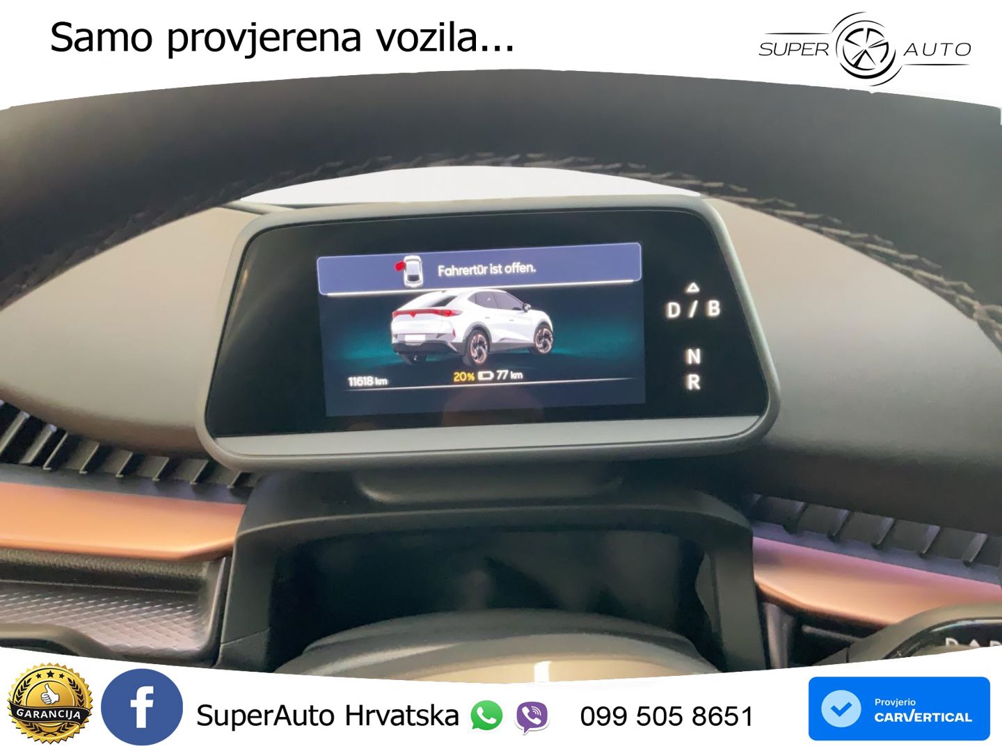 Cupra Tavascan 82 kWh (286 KS) LED+GR SJED+ACC