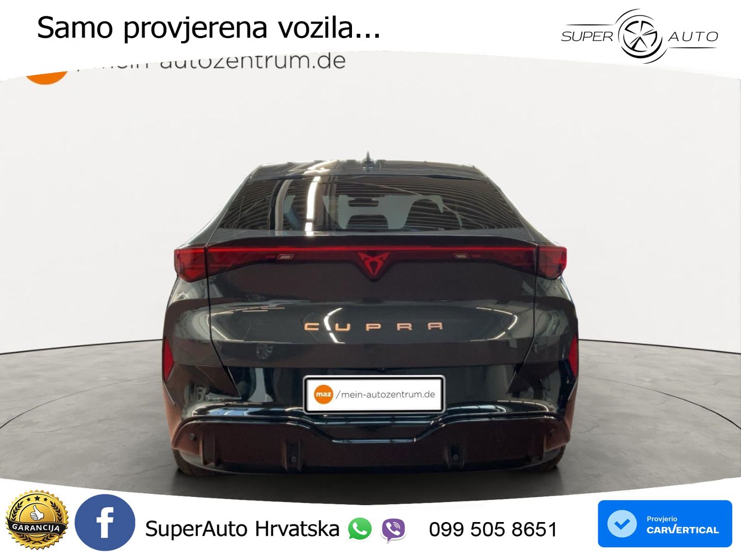 Cupra Tavascan 82 kWh (286 KS) LED+GR SJED+ACC