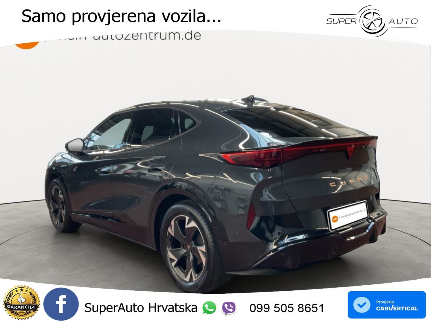 Cupra Tavascan 82 kWh (286 KS) LED+GR SJED+ACC
