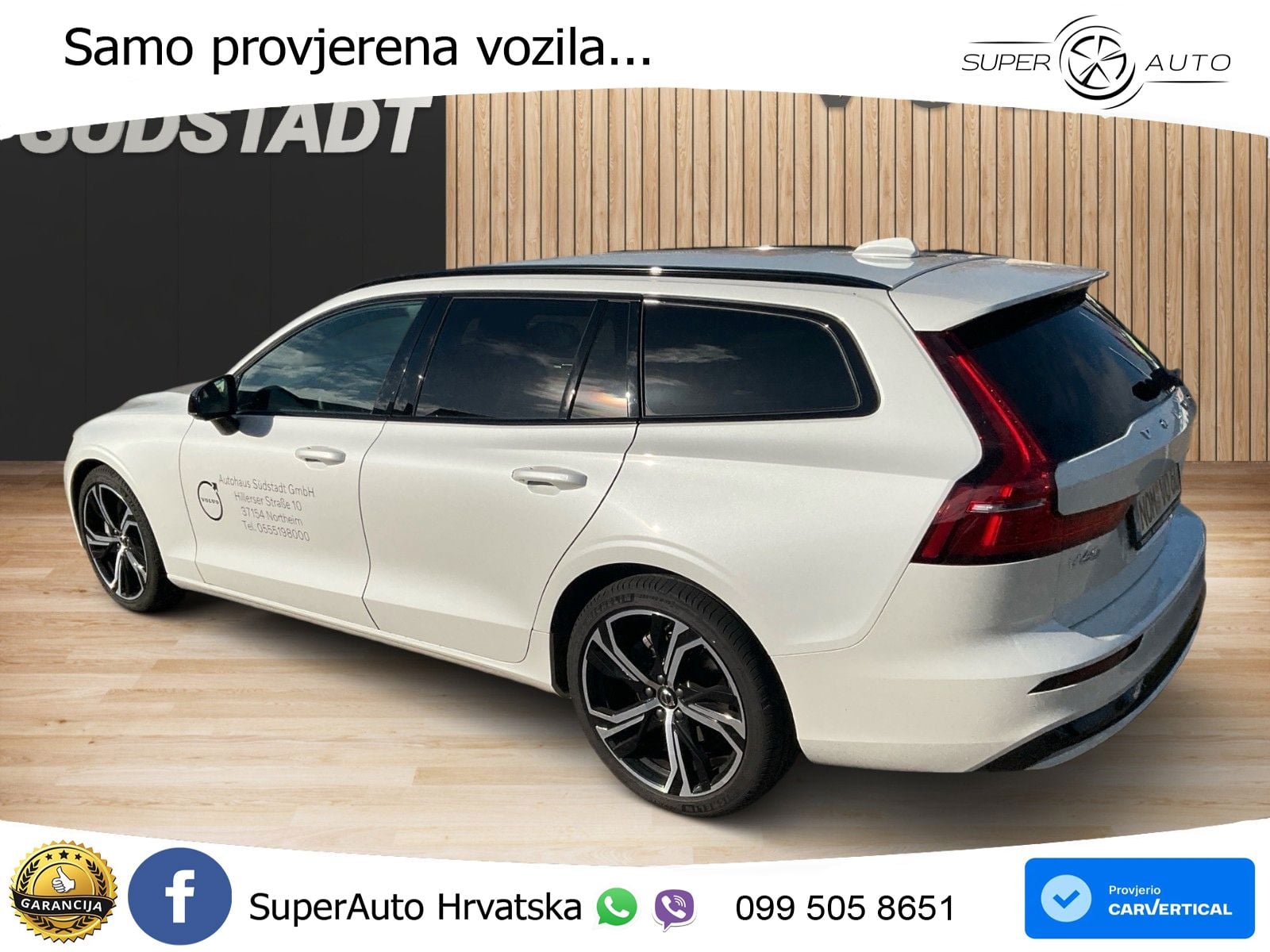 Volvo V60 2.0 B4 Benzin DCT LED+GR SJED+ACC