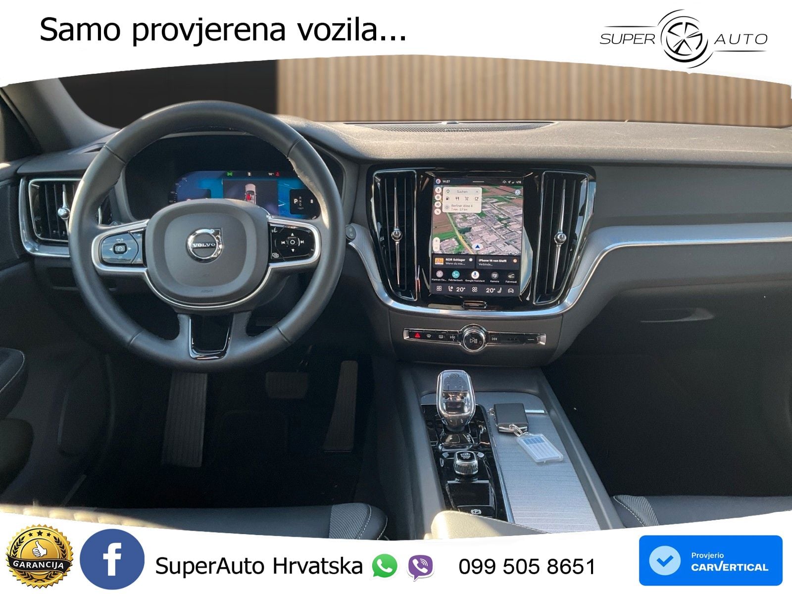 Volvo V60 2.0 B4 Benzin DCT LED+GR SJED+ACC