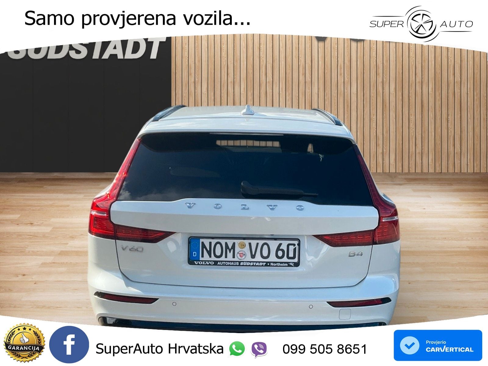 Volvo V60 2.0 B4 Benzin DCT LED+GR SJED+ACC