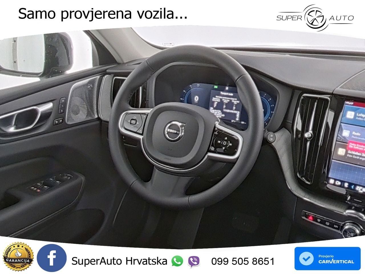 Volvo XC60 B5 Benzin AWD Geartronic ZRAČNI+ACC+GR SJED+KAM+PANO