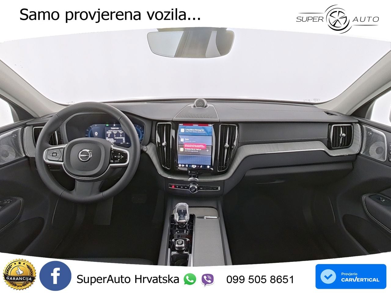 Volvo XC60 B5 Benzin AWD Geartronic ZRAČNI+ACC+GR SJED+KAM+PANO