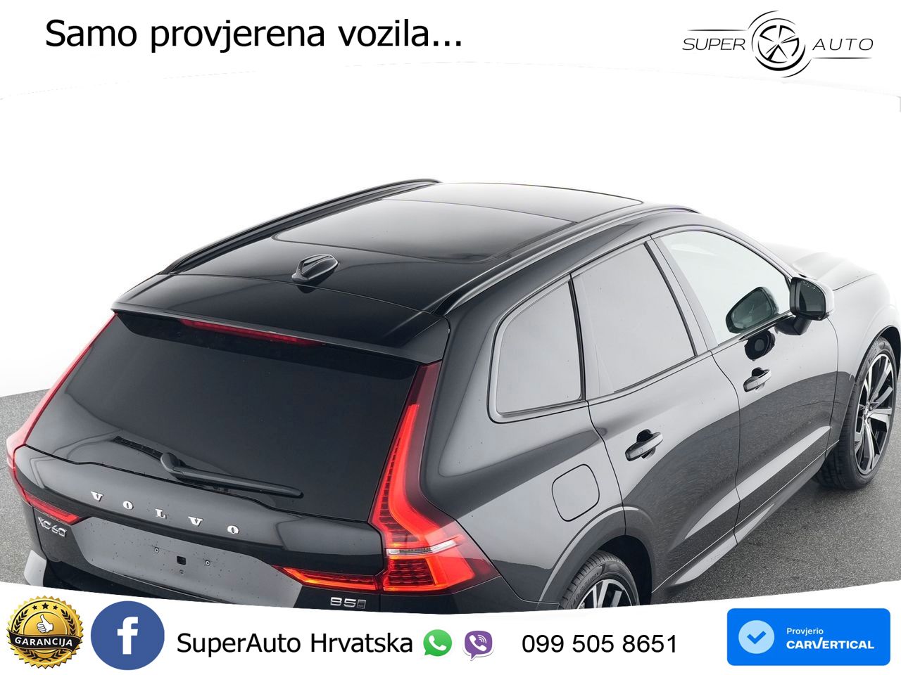 Volvo XC60 B5 Benzin AWD Geartronic ZRAČNI+ACC+GR SJED+KAM+PANO
