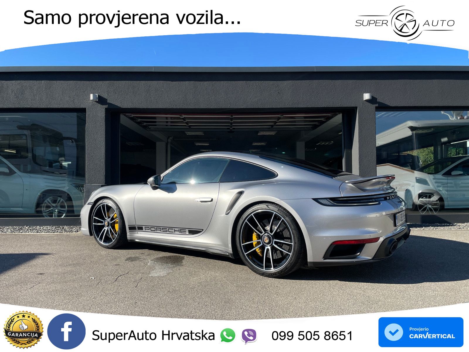 Porsche 911 Turbo S 3.8 (650 KS) PDK LED+GR SJED+ACC