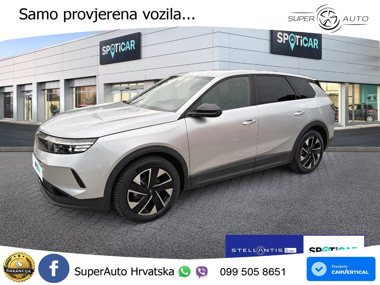 Opel Grandland 1.2 Turbo (145 KS) Hybrid eDCT GS
