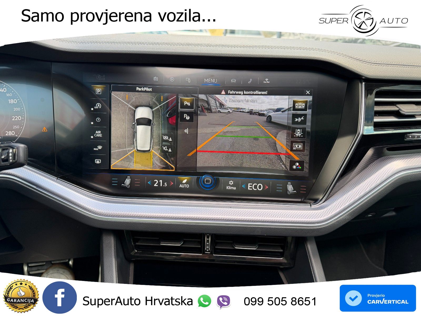 Volkswagen Touareg 3.0 V6 TDI (286 KS) 4MOTION Tiptronic R-Line LED+GR SJED+ACC