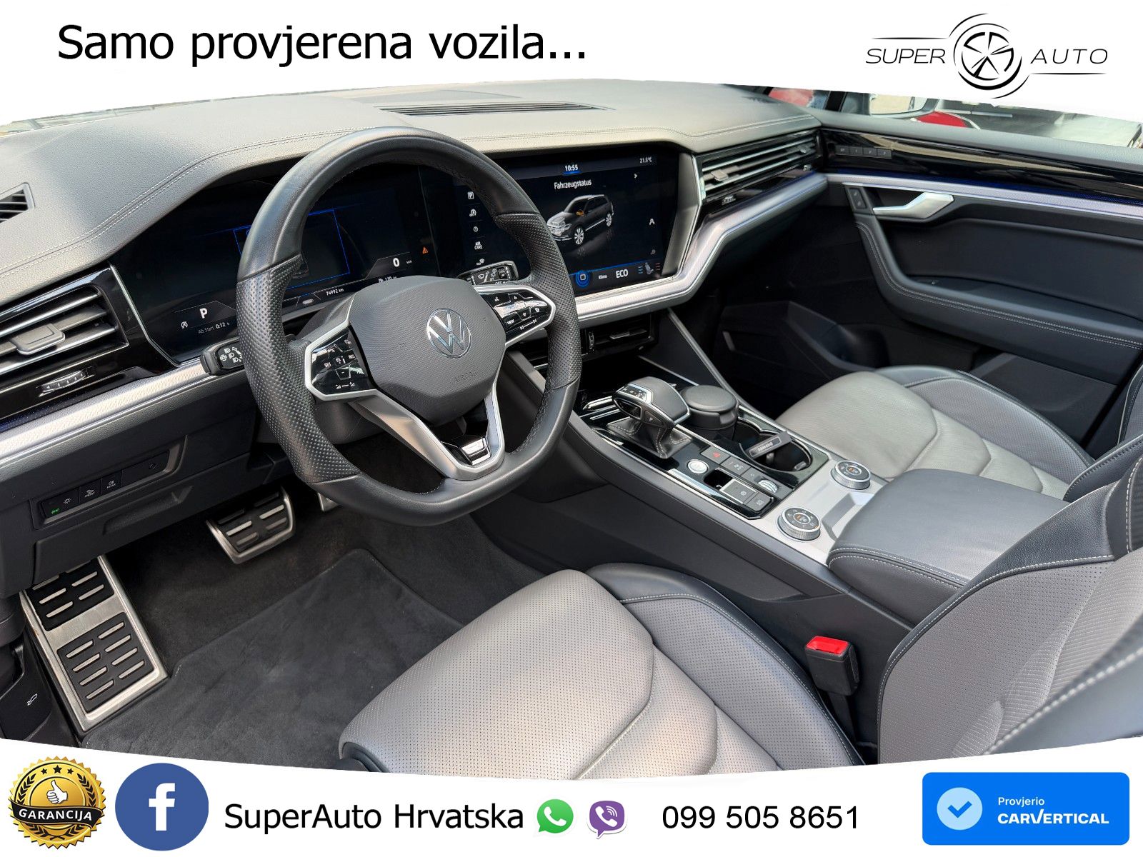Volkswagen Touareg 3.0 V6 TDI (286 KS) 4MOTION Tiptronic R-Line LED+GR SJED+ACC