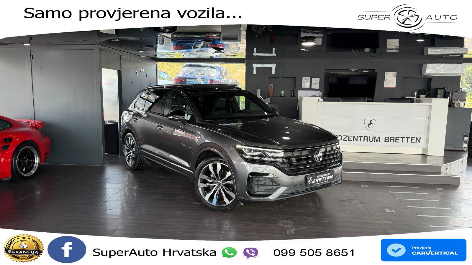 Volkswagen Touareg 3.0 V6 TDI (286 KS) 4MOTION Tiptronic R-Line LED+GR SJED+ACC