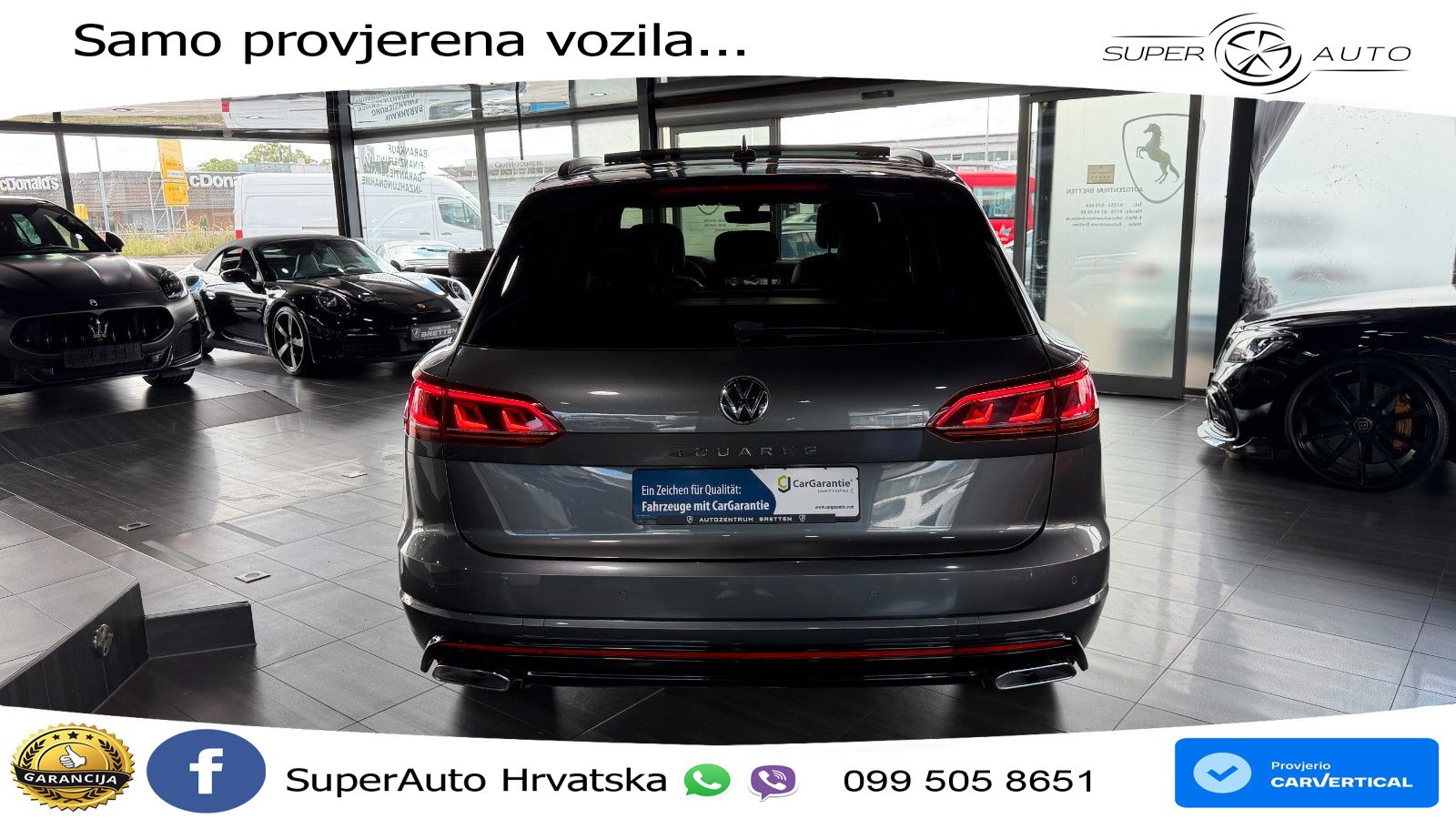 Volkswagen Touareg 3.0 V6 TDI (286 KS) 4MOTION Tiptronic R-Line LED+GR SJED+ACC