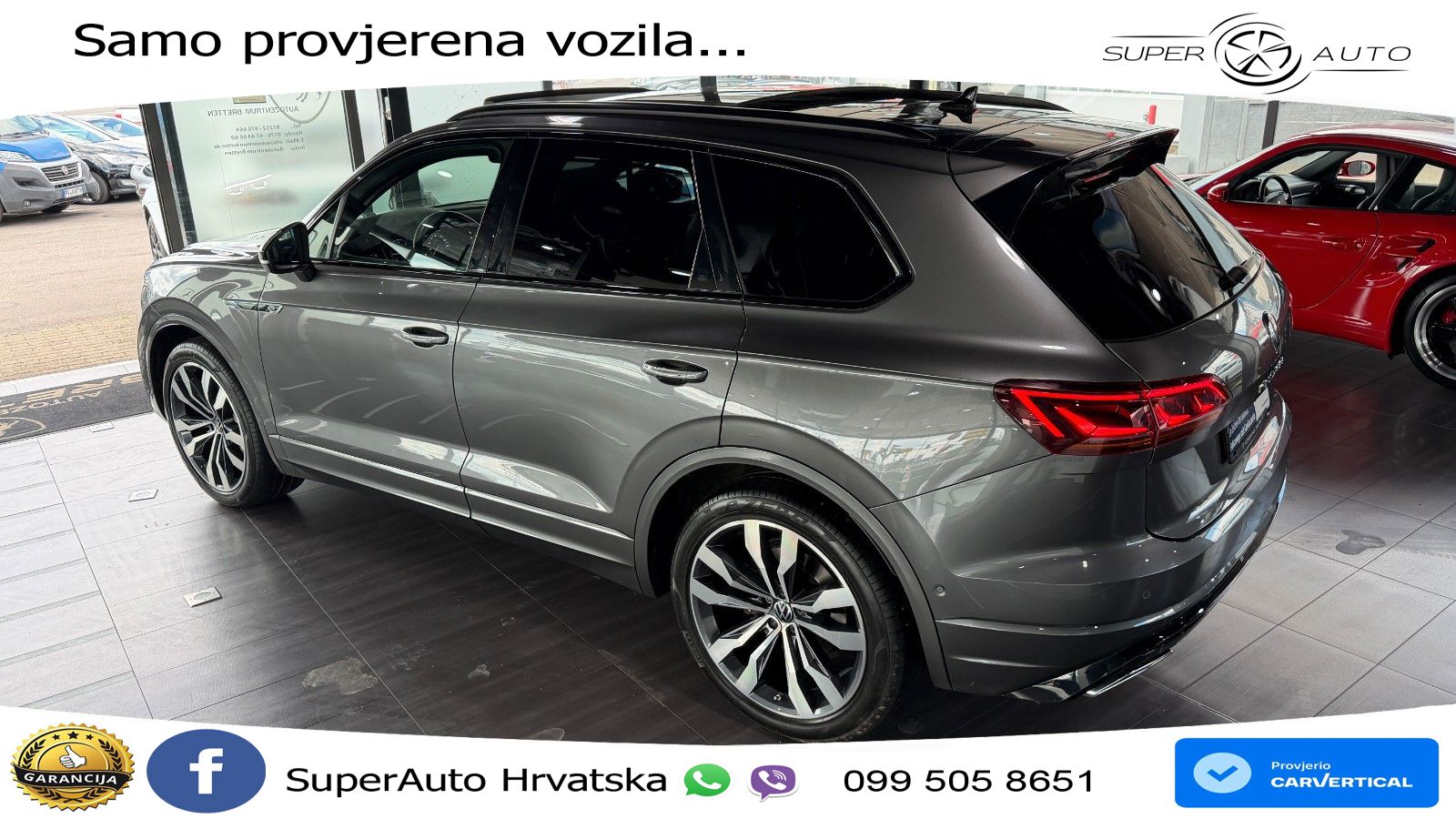 Volkswagen Touareg 3.0 V6 TDI (286 KS) 4MOTION Tiptronic R-Line LED+GR SJED+ACC