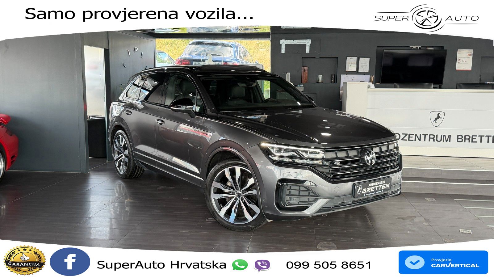 Volkswagen Touareg 3.0 V6 TDI (286 KS) 4MOTION Tiptronic R-Line LED+GR SJED+ACC