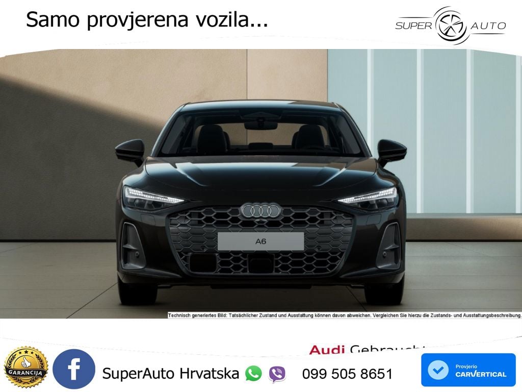 Audi A6 2.0 TDI (204 KS) S tronic LED+GR SJED+ACC