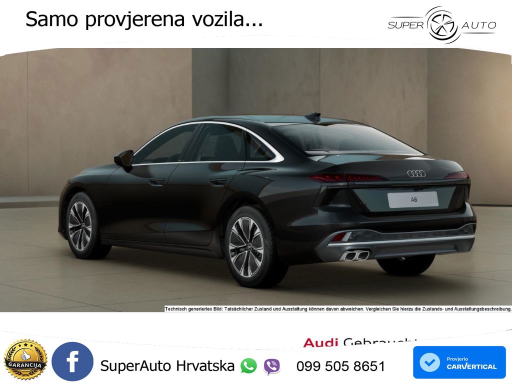 Audi A6 2.0 TDI (204 KS) S tronic LED+GR SJED+ACC