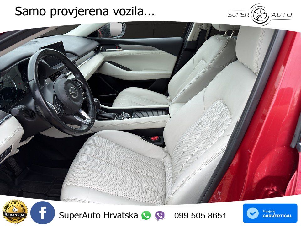 Mazda 6 Sport Combi 2.2 SKYACTIV-D (184 KS) SKYACTIV-Drive LED+GR SJED+ACC