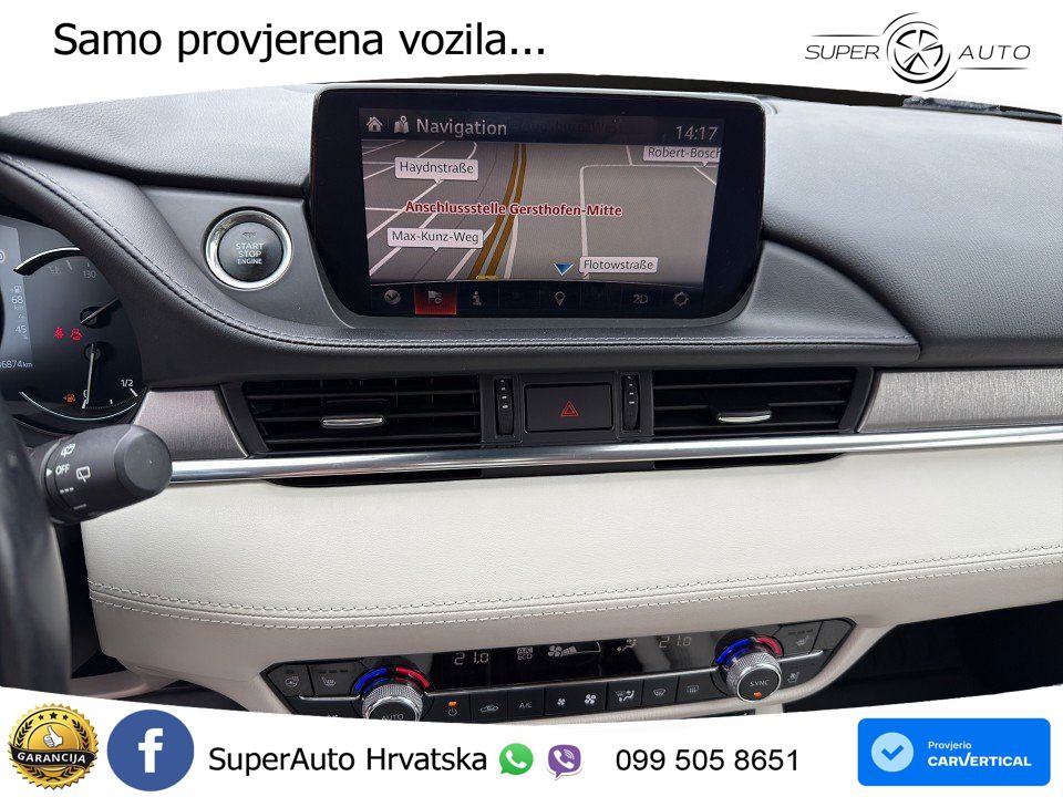 Mazda 6 Sport Combi 2.2 SKYACTIV-D (184 KS) SKYACTIV-Drive LED+GR SJED+ACC