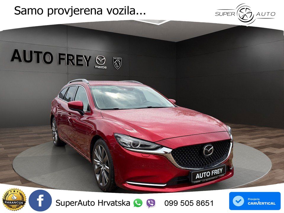 Mazda 6 Sport Combi 2.2 SKYACTIV-D (184 KS) SKYACTIV-Drive LED+GR SJED+ACC