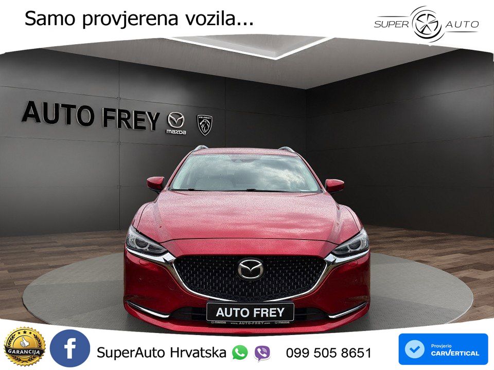 Mazda 6 Sport Combi 2.2 SKYACTIV-D (184 KS) SKYACTIV-Drive LED+GR SJED+ACC