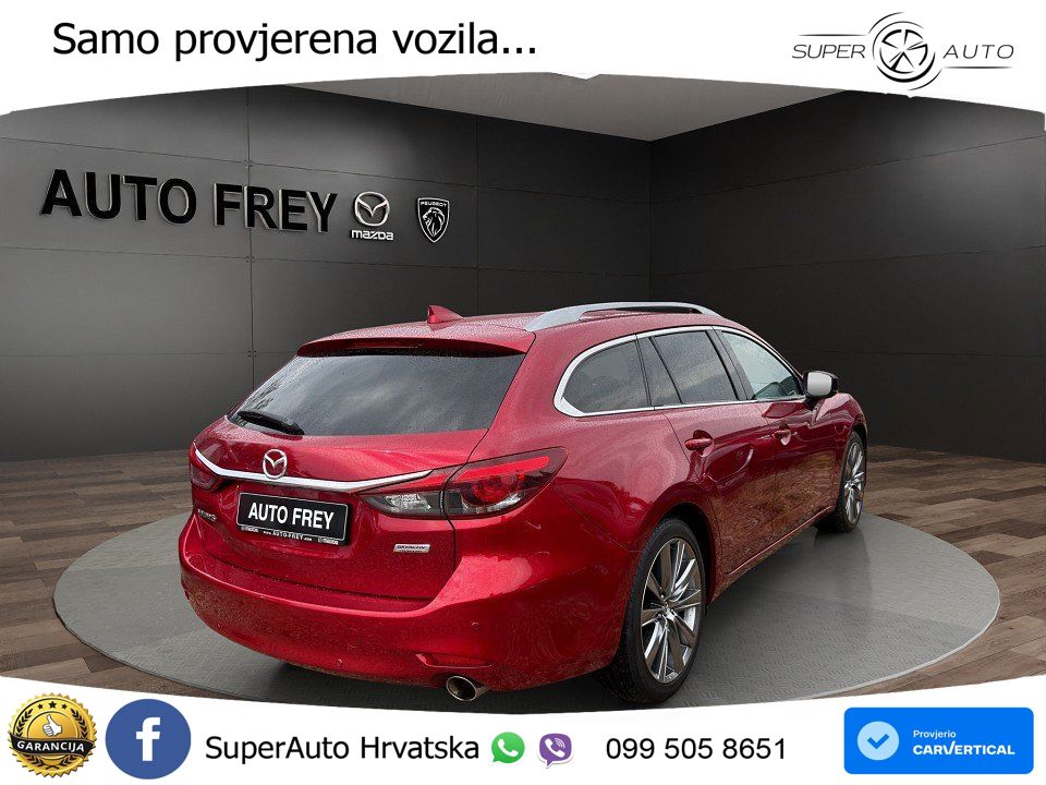 Mazda 6 Sport Combi 2.2 SKYACTIV-D (184 KS) SKYACTIV-Drive LED+GR SJED+ACC