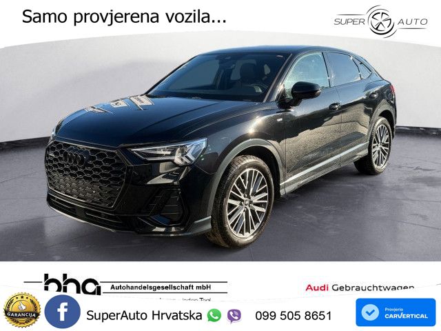 Audi Q3 II Sportback 40 TFSI (190 KS) quattro S tronic LED+GR SJED+ACC