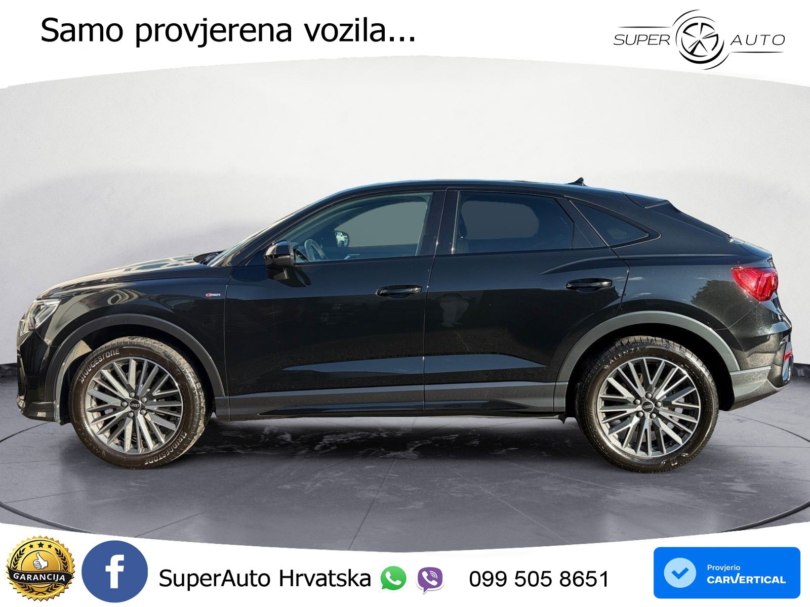 Audi Q3 II Sportback 40 TFSI (190 KS) quattro S tronic LED+GR SJED+ACC