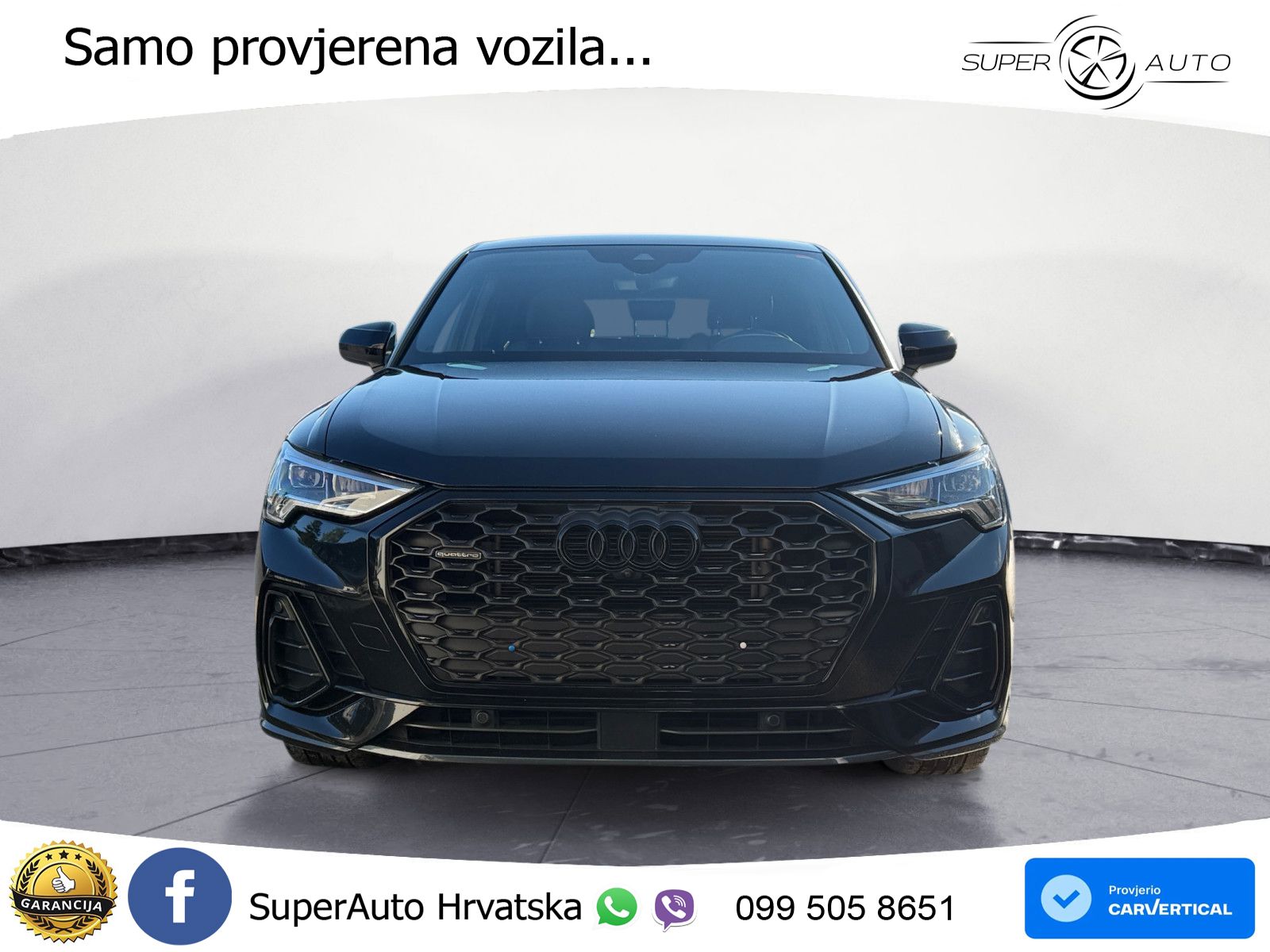 Audi Q3 II Sportback 40 TFSI (190 KS) quattro S tronic LED+GR SJED+ACC
