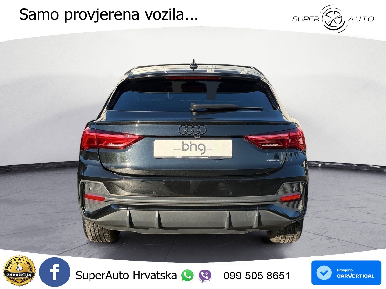 Audi Q3 II Sportback 40 TFSI (190 KS) quattro S tronic LED+GR SJED+ACC