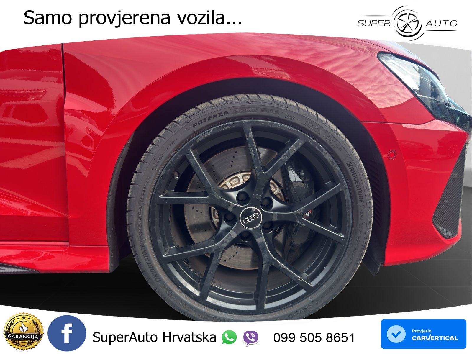 Audi RS3 Sedan 2.5 TFSI (400 KS) quattro S tronic LED+GR SJED+ACC