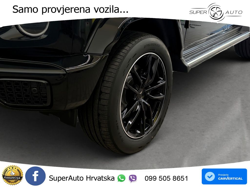 Mercedes G 450d Long (367 KS) 4MATIC 9G-TRONIC Exclusive LED+GR SJED+ACC
