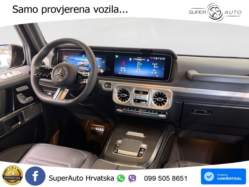 Mercedes G 450d Long (367 KS) 4MATIC 9G-TRONIC Exclusive LED+GR SJED+ACC