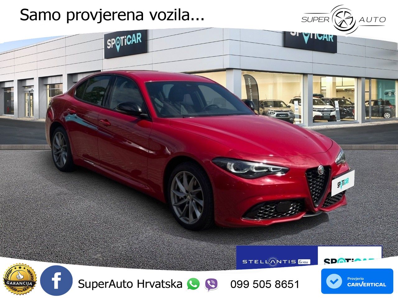 Alfa Romeo Giulia 2.0 Turbo (280 KS) AWD Automatic LED+ACC