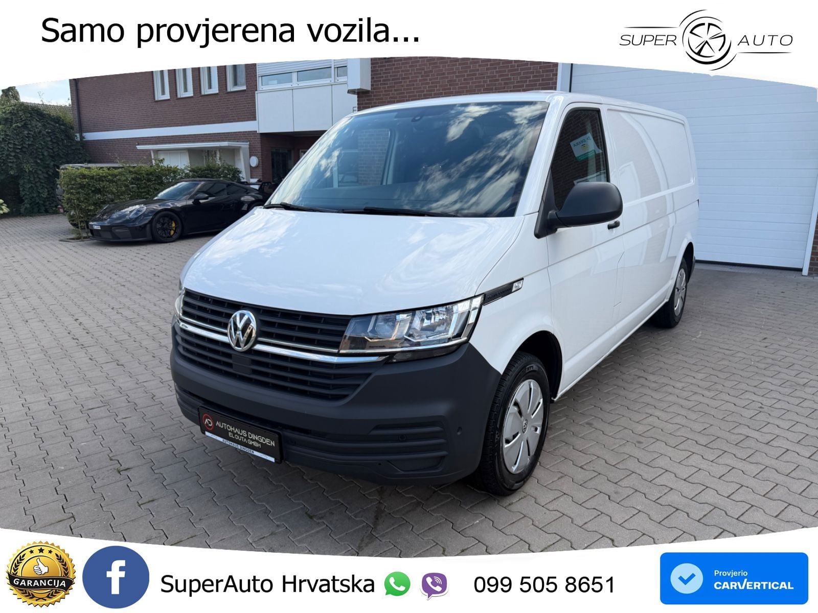 Volkswagen T6.1 Transporter Kasten 2.0 TDI Lang 110 KS