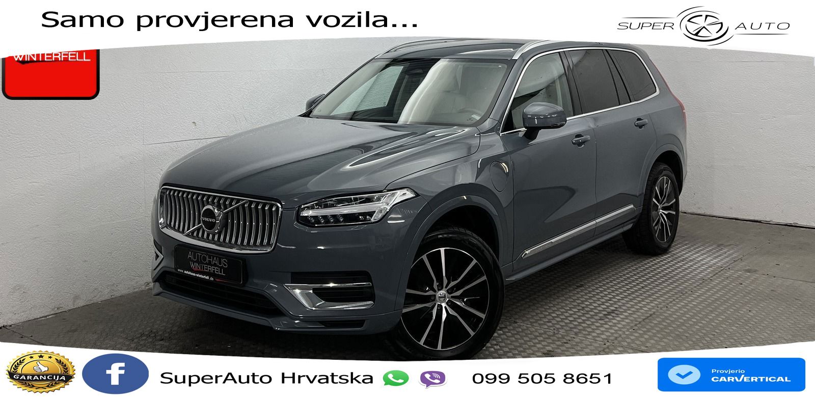 Volvo XC90 Recharge 2.0 T8 AWD Geartronic LED+GR SJED+ACC