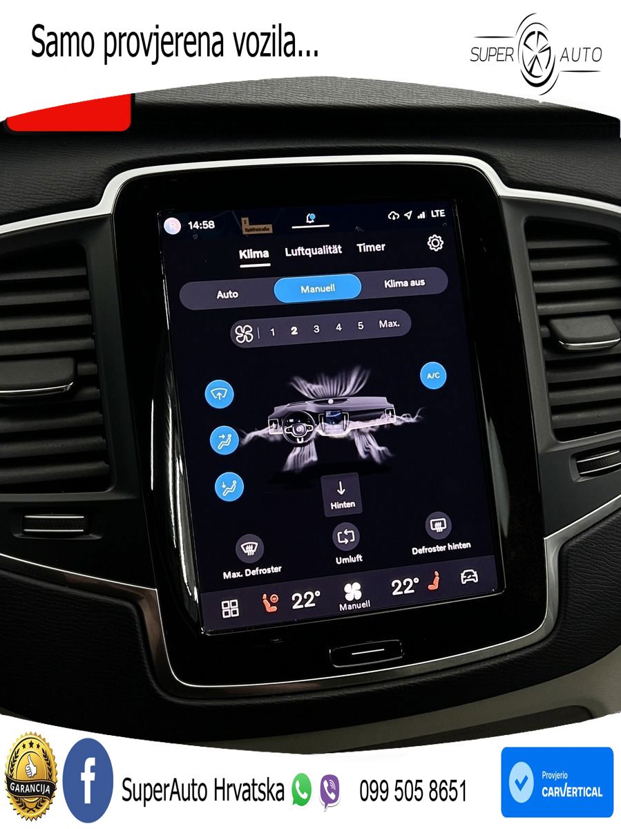 Volvo XC90 Recharge 2.0 T8 AWD Geartronic LED+GR SJED+ACC