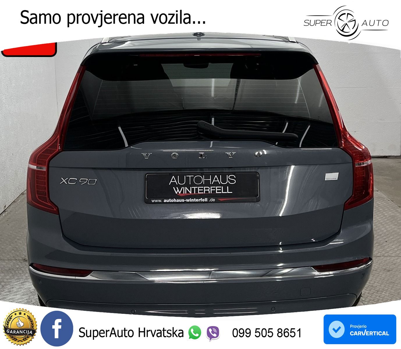 Volvo XC90 Recharge 2.0 T8 AWD Geartronic LED+GR SJED+ACC