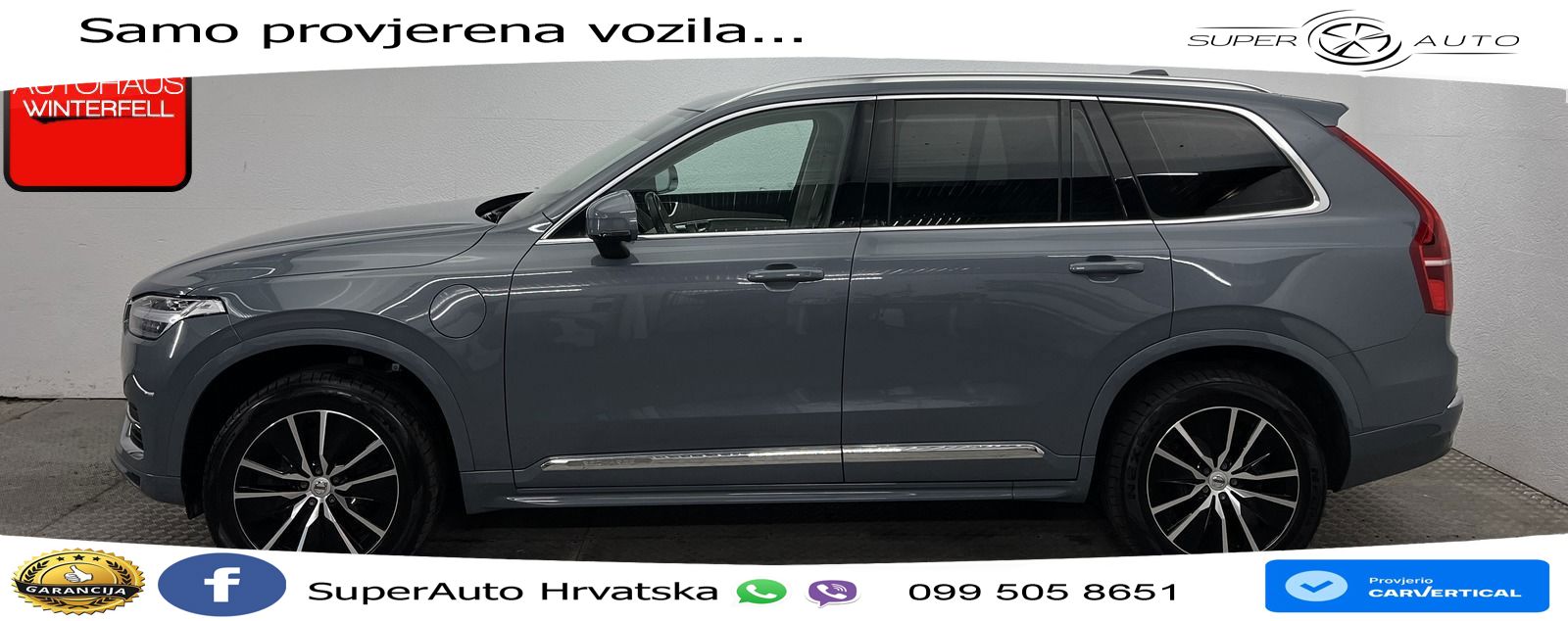 Volvo XC90 Recharge 2.0 T8 AWD Geartronic LED+GR SJED+ACC