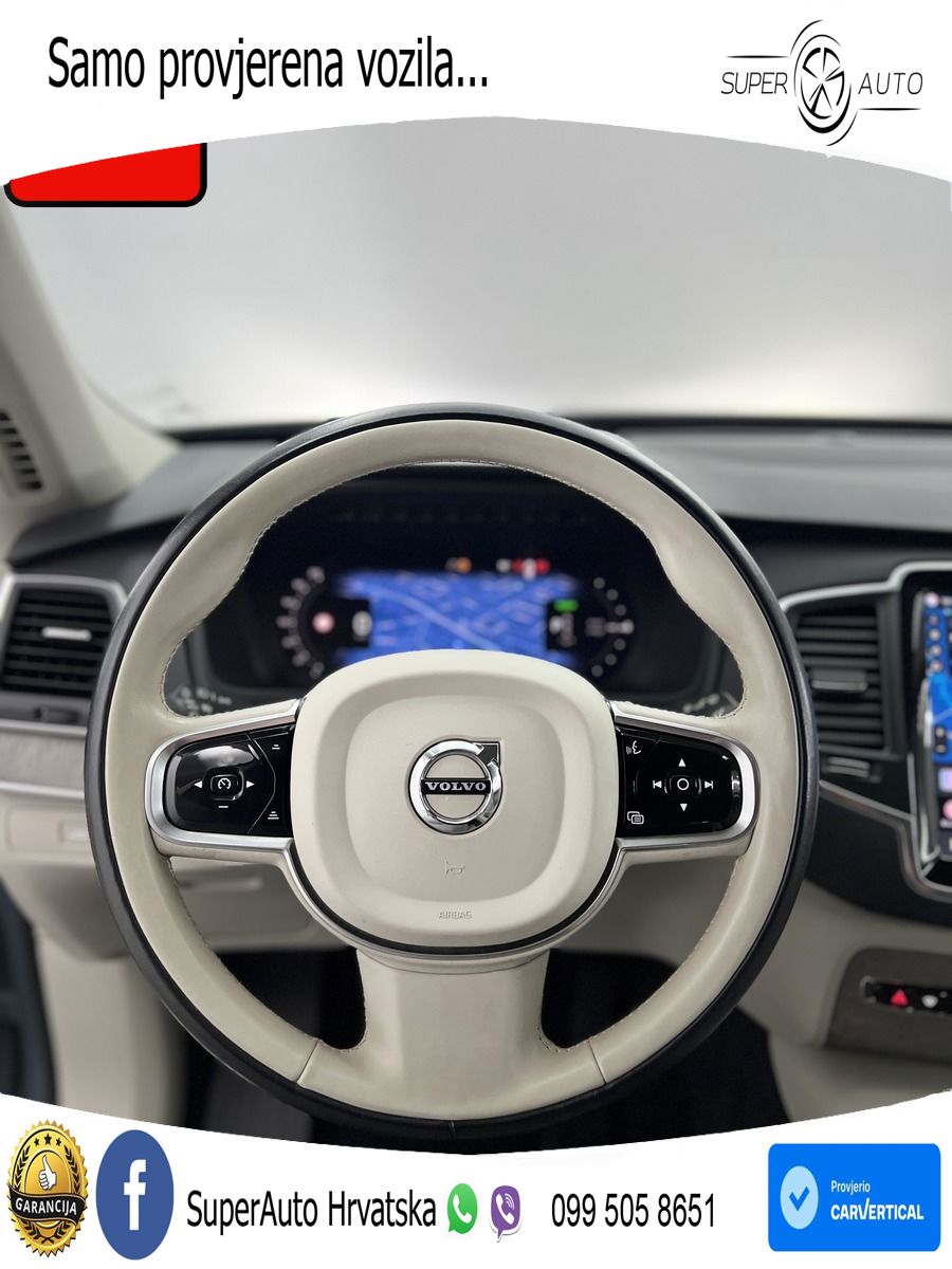 Volvo XC90 Recharge 2.0 T8 AWD Geartronic LED+GR SJED+ACC
