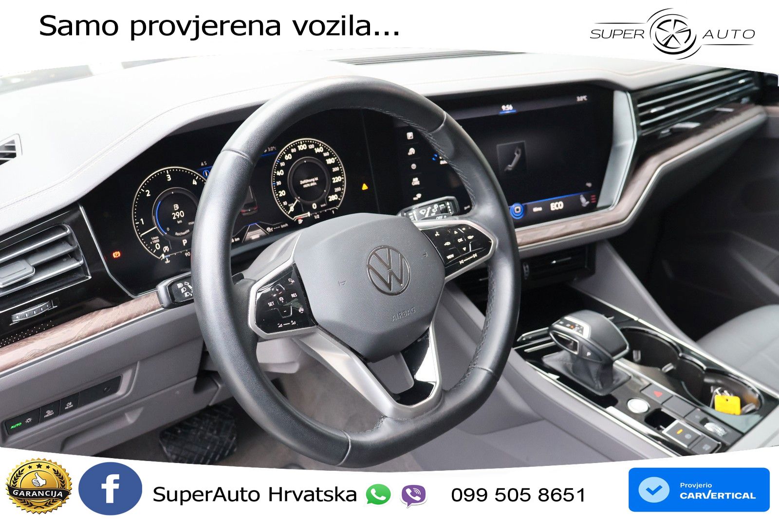 Volkswagen Touareg 3.0 V6 TDI (231 KS) 4MOTION Tiptronic ZRAČNI+ACC+4xGR SJED+KAM