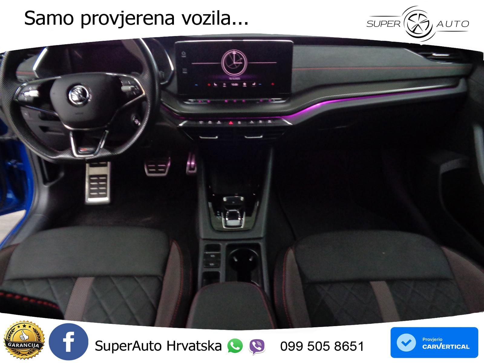 Škoda Octavia Combi RS 2.0 TDI (200 KS) DSG LED+GR SJED+ACC