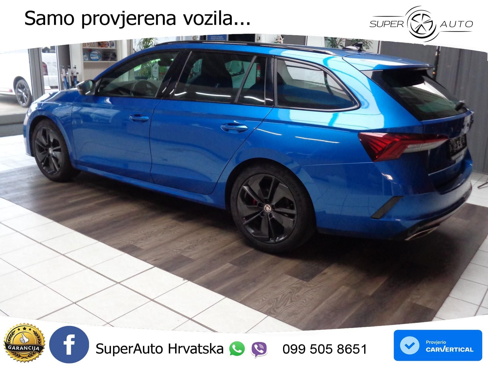 Škoda Octavia Combi RS 2.0 TDI (200 KS) DSG LED+GR SJED+ACC