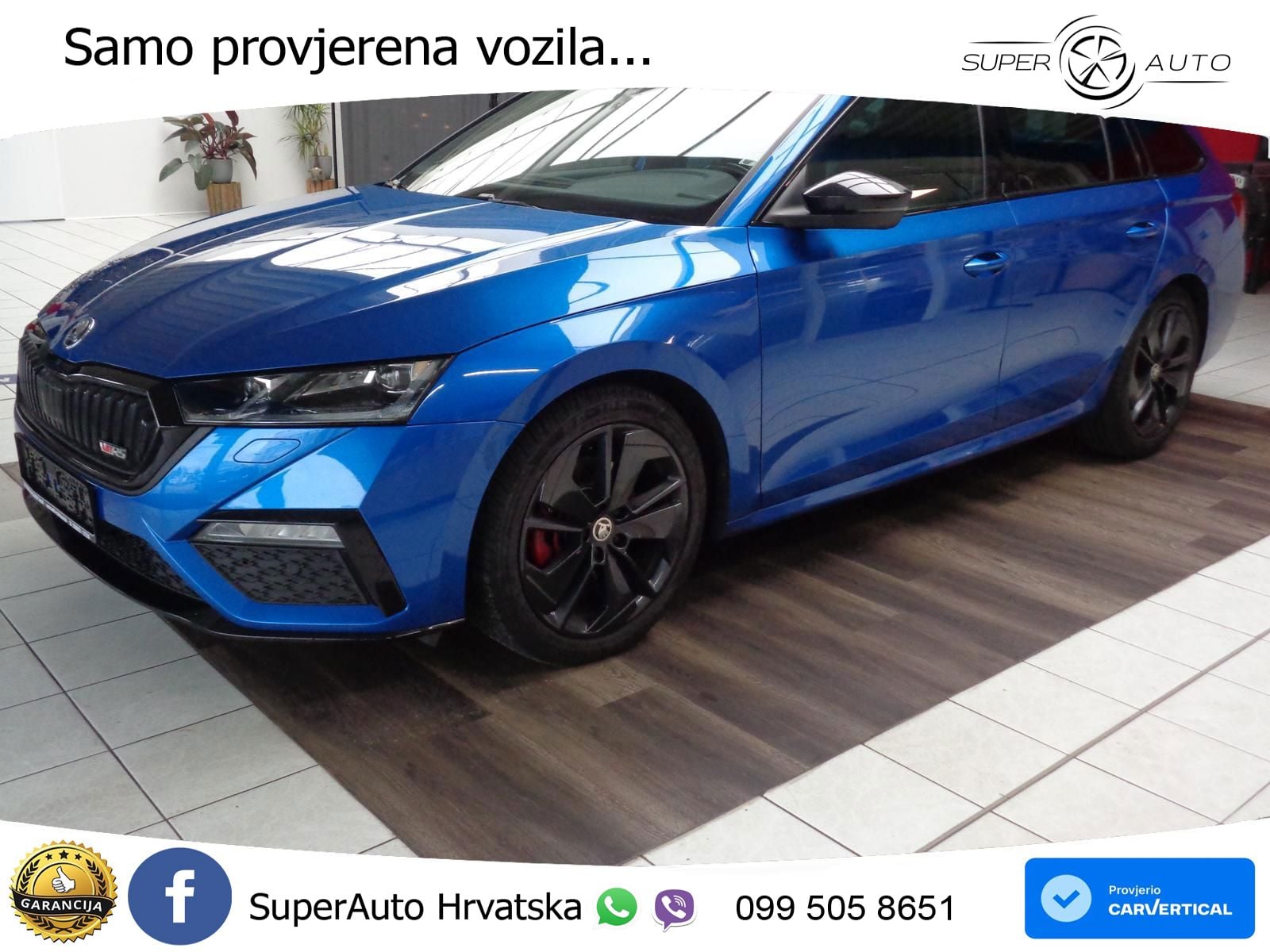 Škoda Octavia Combi RS 2.0 TDI (200 KS) DSG LED+GR SJED+ACC
