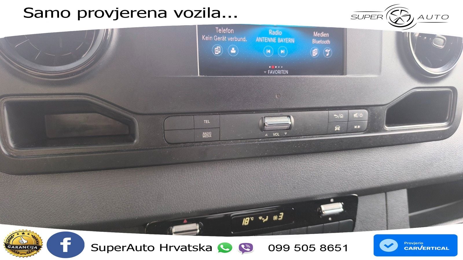 Mercedes-Benz Sprinter 311 CDI, Klima, L2 H2, Kasten 114 KS